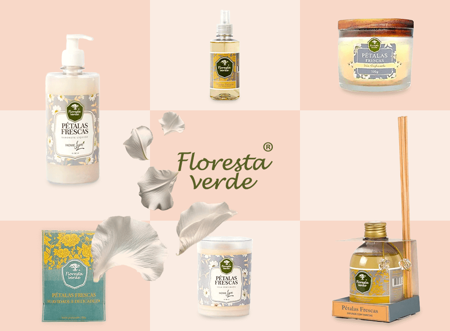 Aromatizador de ambiente com aroma de alecrim.